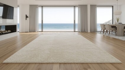 Obraz premium Plush carpet with subtle sheen and soft texture