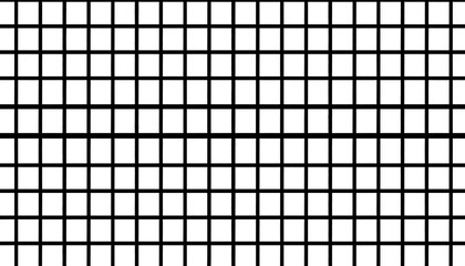 Grid pattern, black lines, white background, design element