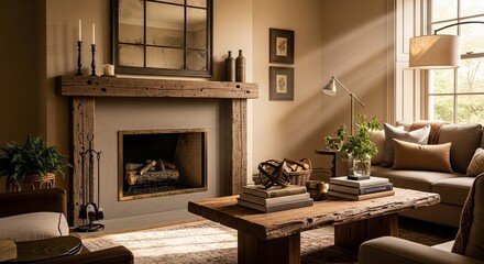 "Japandi Interior Design – Minimalist Living Room with Scandinavian and Japanese Style"