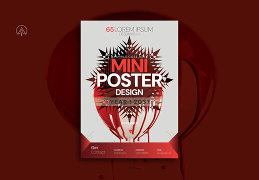 Mini Poster Design Template