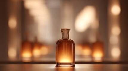 Luxury whiskey lounge blurred interior, cinematic amber tone, symmetrical shot with glowing lamps