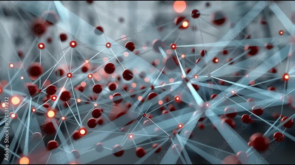 Poster 6g network infrastructure. quantum communication. holographic communication. data speed. abstract re