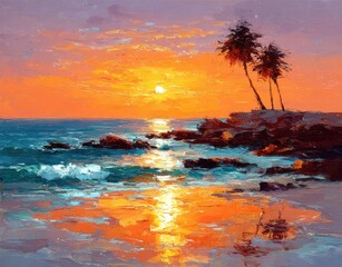 Tropical Evening Seascape