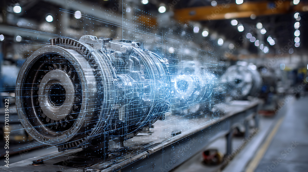 Poster types of data used in predictive maintenance twins