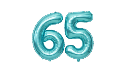 Vector set of birthday candle numbers with gold and silver decorations in different shapes