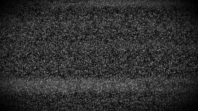 Television Static Noise Pattern with Vignette Effect screen