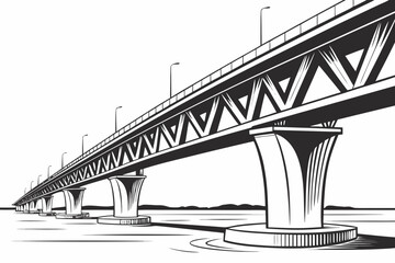 bridge over the river