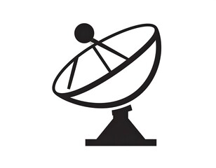 Satellite Dish Receiving Signal