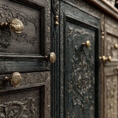 Fototapeta premium Ornate Cabinet Details