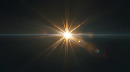 A stunning burst of sunlight piercing through darkness, radiating vibrant colors and representing hope and illumination.