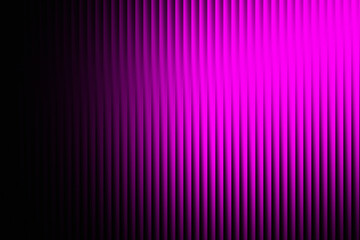 Abstract Vertical Ribbed Texture with Gradient Pink and Black Lighting background