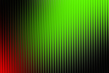 Intense Red and Vivid Green Vertical Ribbed Lines Abstract Background gradient