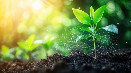 Imagine a future where water scarcity has become a critical issue. Propose an innovative solution using a combination of technology and nature-based 