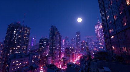 Obraz premium New York City Nights