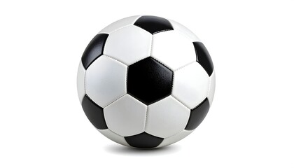 Obraz premium Soccer ball, studio shot, white background, game