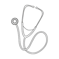 Modern medical logo using this doctor line art.