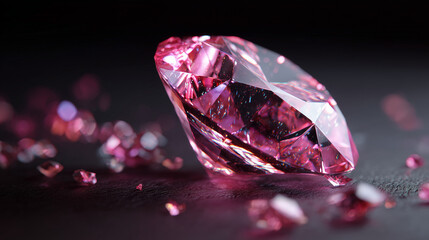 Luxury Pink Diamond Sparkle