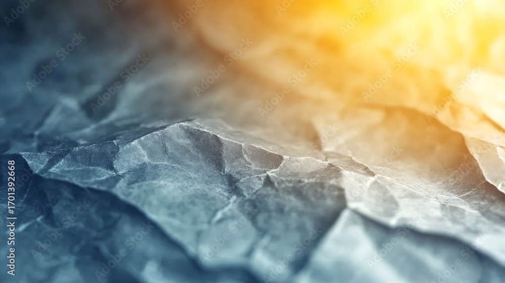 Poster textured surface with creases and shadows in light and dark tones for background use