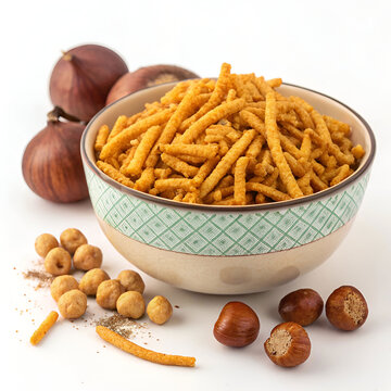 singada or singhara garlic sev namkeen shev a vra