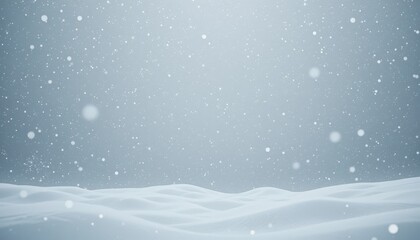 Snowfall action winter landscape nature scene serene environment aerial view tranquility concept