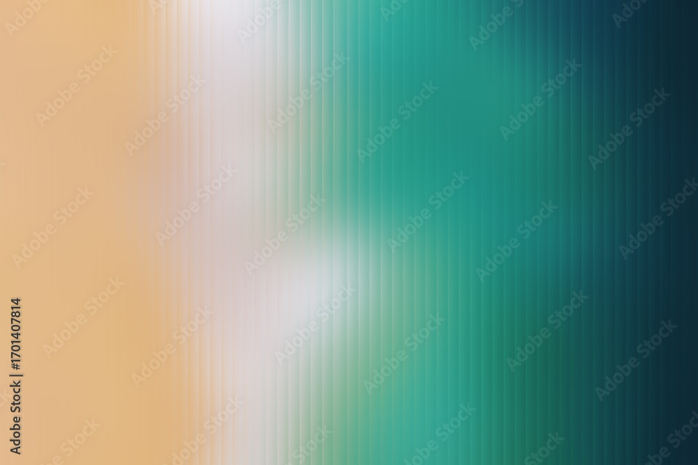 Aufkleber vibrant gradient abstract background with soft light and vertical lines creating a modern, clean aes