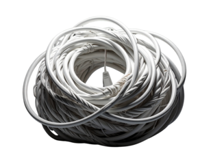 Coiled Extension Cord Transparent PNG