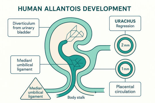 Diagram of Human Allantois Development