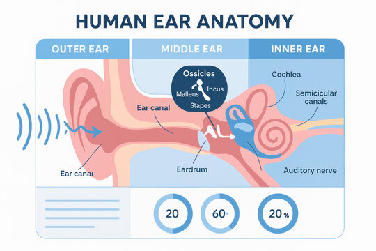 Human Ear Anatomy Diagram