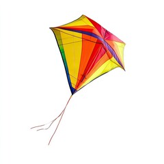 Photo of kite Isolated on white background