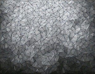 Abstract geometric pattern of layered triangles