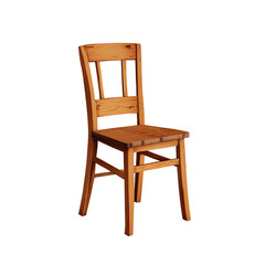 Wooden chair, simple design