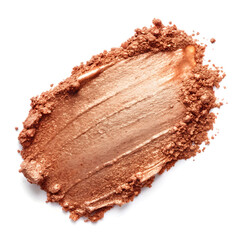 rose gold makeup swatch shimmering texture