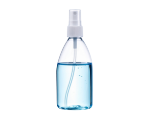 Window Cleaner Bottle Half-Filled Transparent PNG
