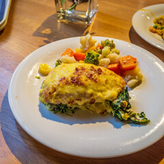 Baked Spinach with Cheese