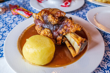 Bavarian Grilled Pork Knuckle