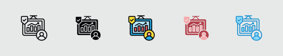 Fototapeta premium Training multiple style