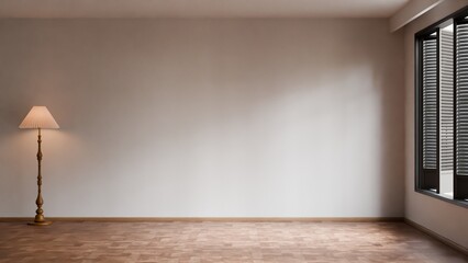 Empty room minimal, scandinavian and minimalist room interior
