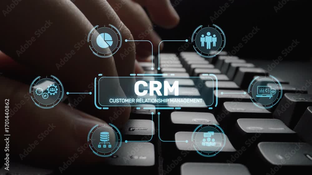 Poster crm platforms improve customer relationships through data analysis, crm communication tools, and aut