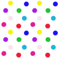 Colorful Polka Dot Pattern