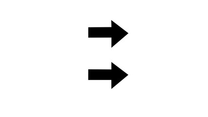  right arrow icon for directional symbol.; 