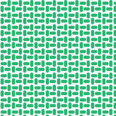 Seamless geometric pattern with green squares