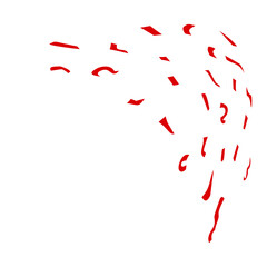 Indonesian Independence Day Confetti