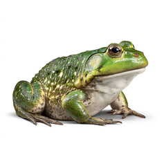 Fototapeta premium African Bullfrog realistic detailed amphibian isolated on transparent background