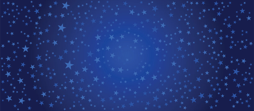 premium dark navy blue star pattern