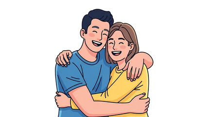 Fototapeta premium man and woman