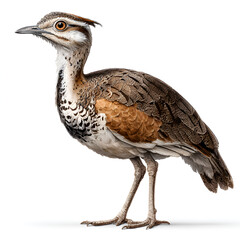 Obraz premium Arabian Bustard Isolated on Transparent Background