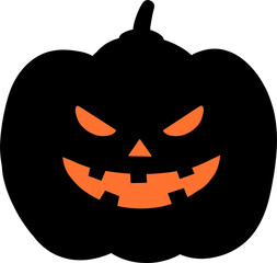 할로윈 호박과 유령