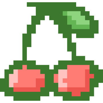 Cute Pixel Fruit Collection