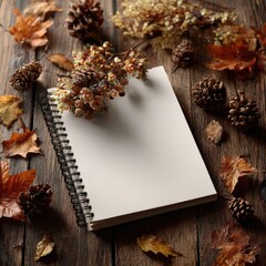Fototapeta premium Autumn Journal Still Life