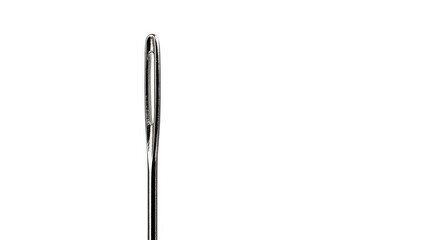 needle on white